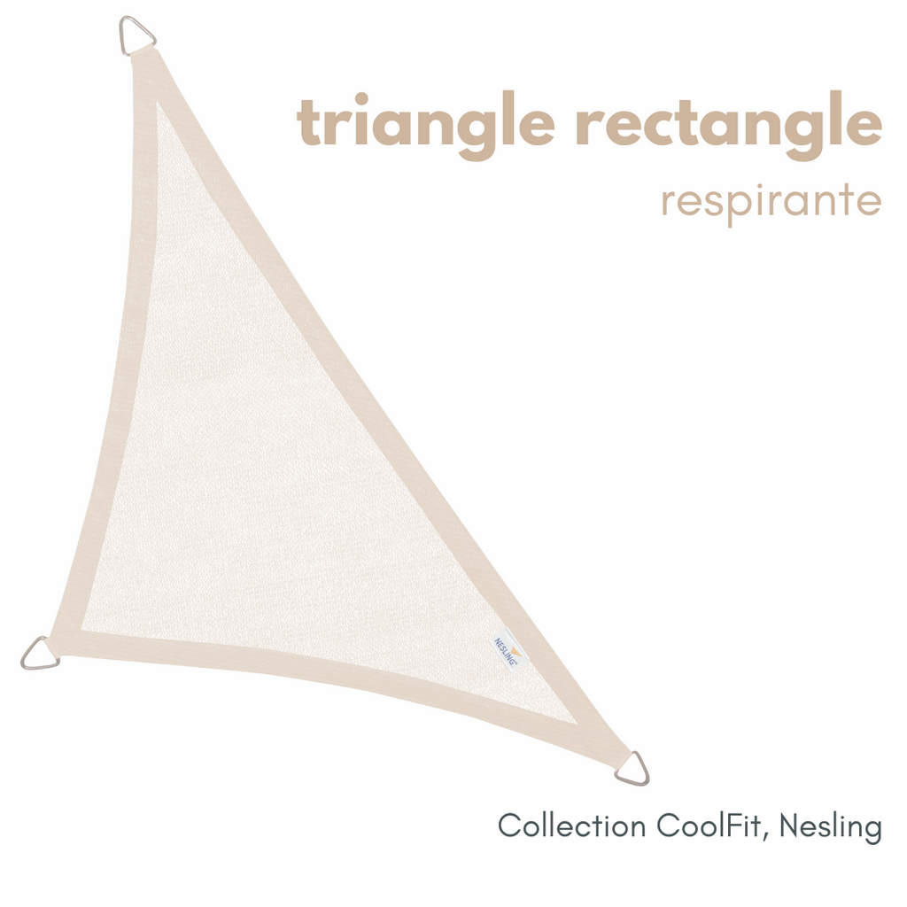 Voile d'ombrage Triangle Rectangle