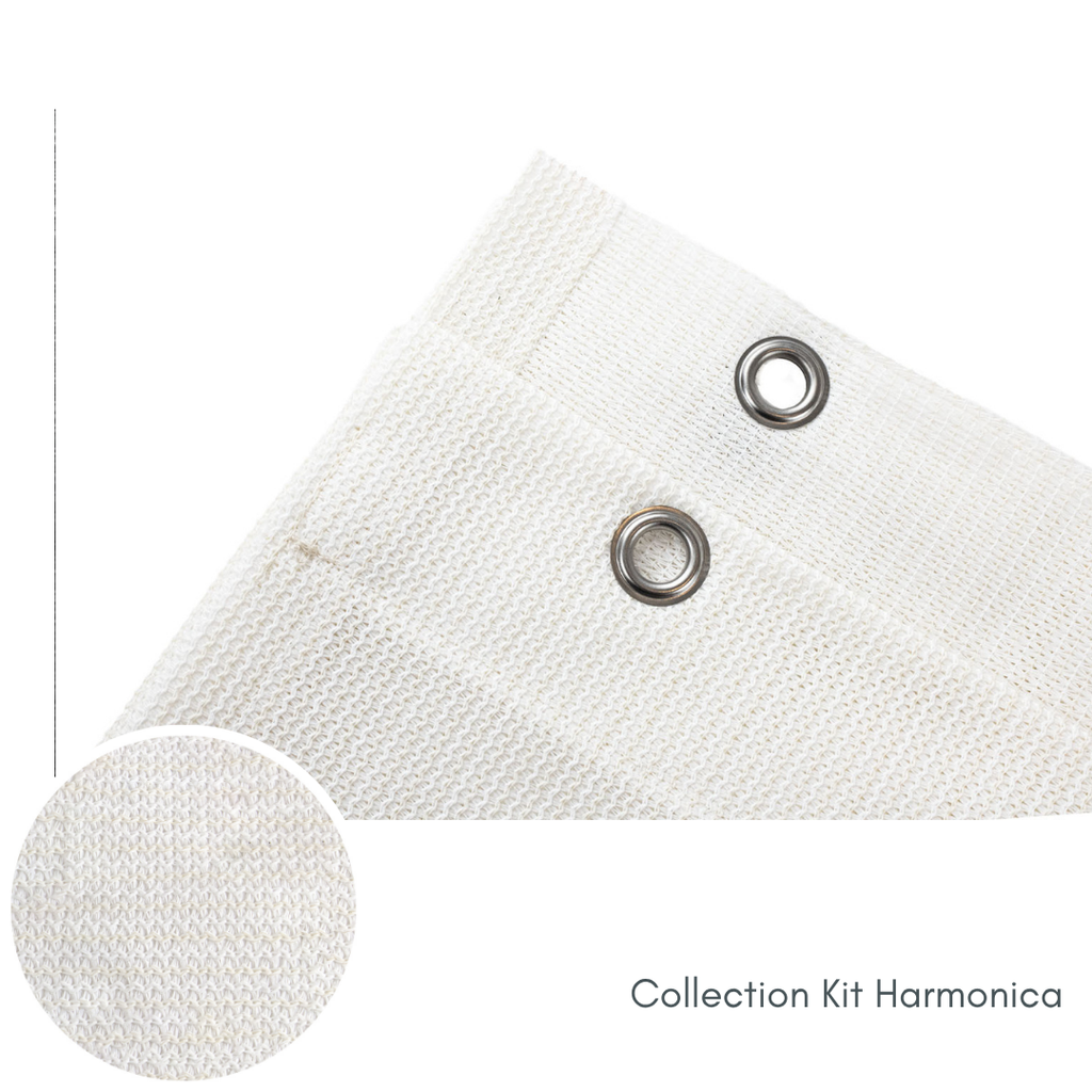Toile Coulissante avec Kit fixations et poulies