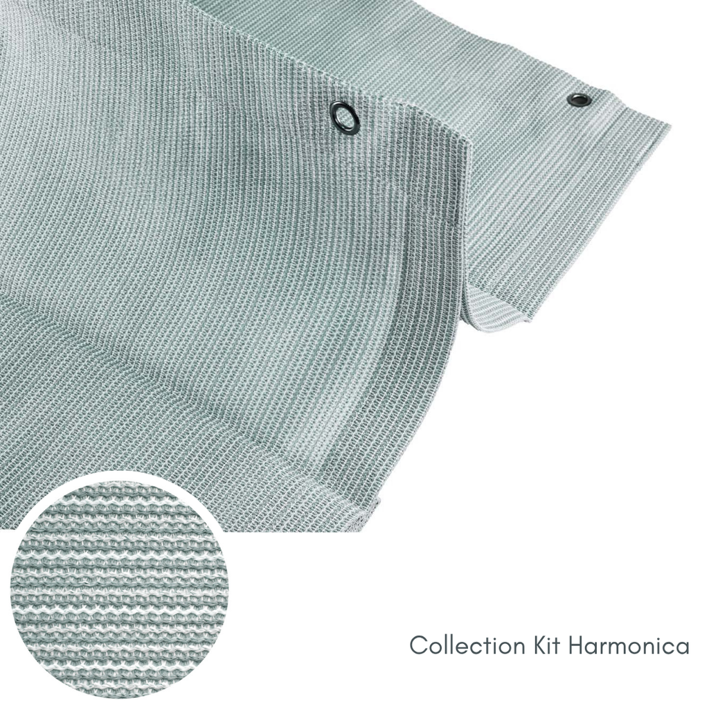 Toile Coulissante avec Kit fixations et poulies