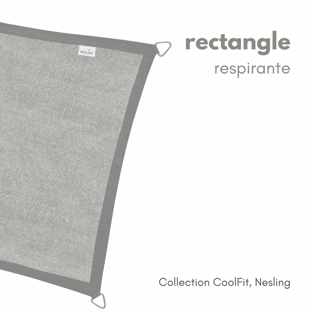 Voile d'ombrage Rectangle CoolFit