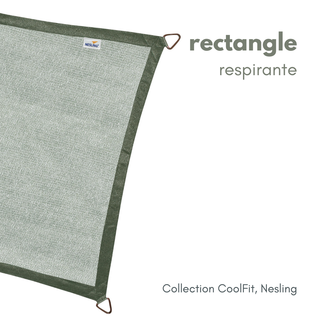 Voile d'ombrage Rectangle CoolFit